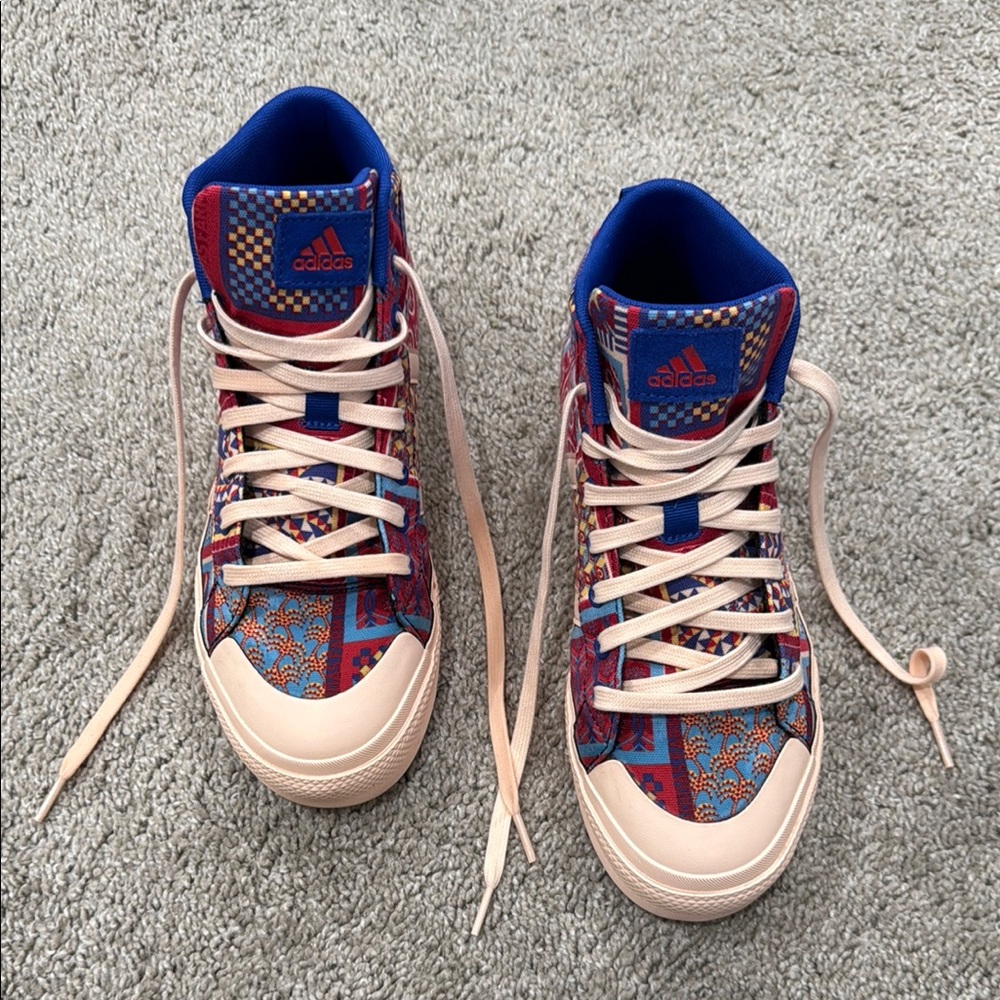 Adidas Colorful Patterned High-Tops